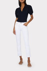 Gale Skinny Jeans White | Milly Women