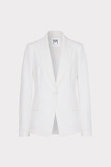 Avery Cady Blazer Ecru | Milly Women