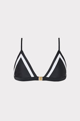 Amalfi Color Block Bikini Top Black Multi | Milly Women