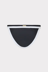 Amalfi Color Block Bikini Bottom Black Multi | Milly Women