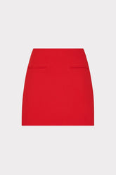 Lizzy Cady Mini Skirt Red | Milly Women