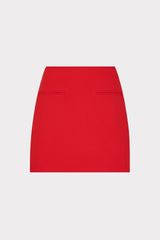 Lizzy Cady Mini Skirt Red | Milly Women