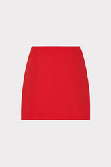 Lizzy Cady Mini Skirt Red | Milly Women