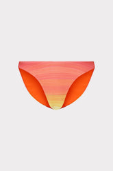 Margot Sunset Stripe Bikini Bottom Multi | Milly Women
