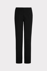 Nicole Ponte Pants Black | Milly Women