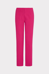 Nicole Ponte Pants Pink | Milly Women