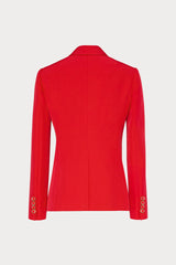Avery Cady Blazer Red | Milly Women