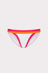 Positano Color Block Bikini Bottom Pink Multi | Milly Women