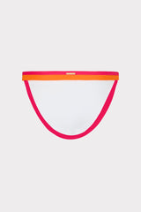 Positano Color Block Bikini Bottom Pink Multi | Milly Women