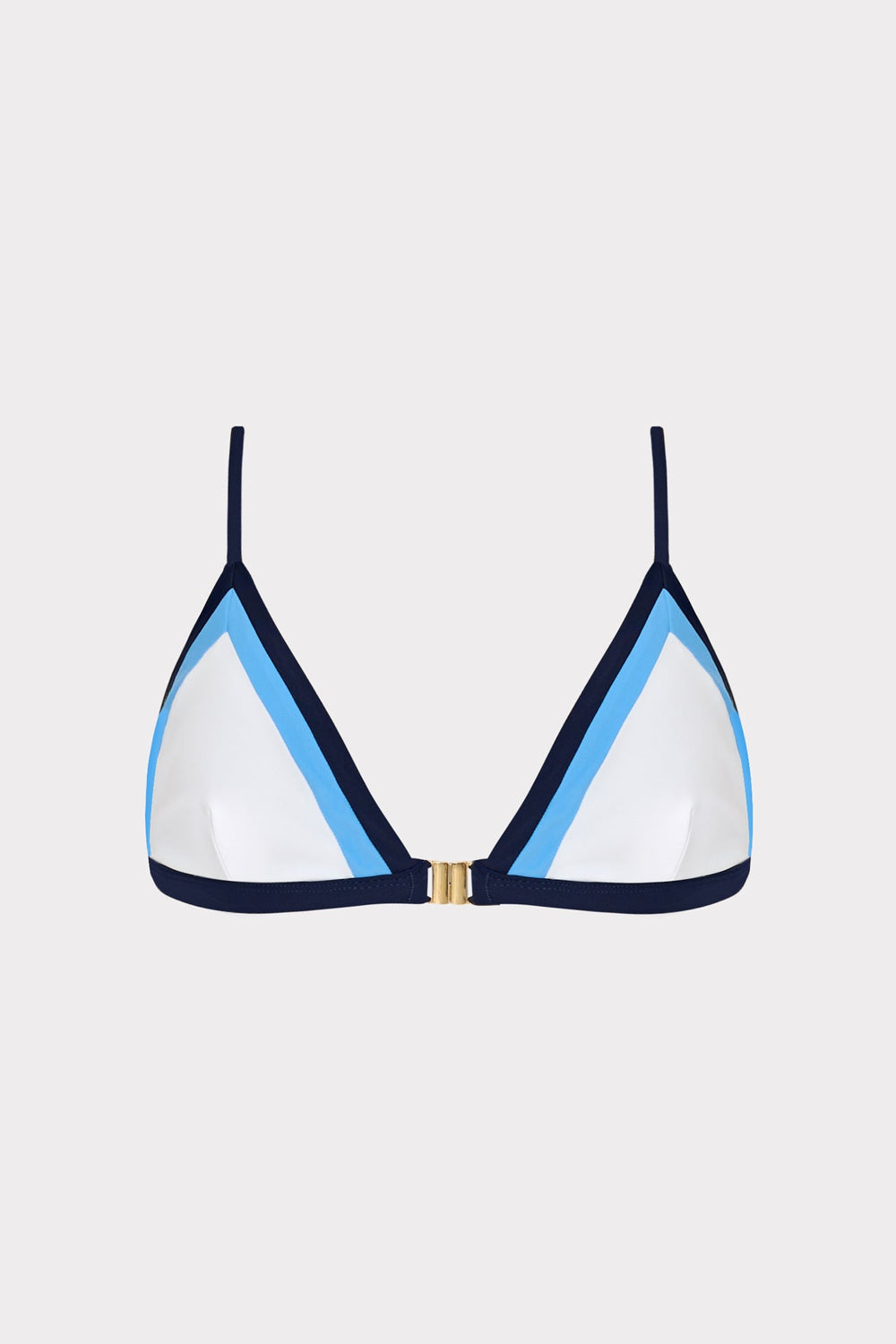 Positano Color Block Bikini Top Navy Multi | Milly Women