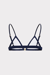 Positano Color Block Bikini Top Navy Multi | Milly Women