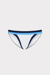 Positano Color Block Bikini Bottom Navy Multi | Milly Women