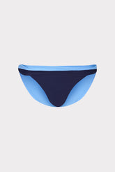 Scala Reversible Bikini Bottom Mineral Blue/Navy | Milly Women
