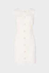 Judy Lace Mini Dress White | Milly Women