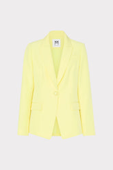 Avery Cady Blazer Yellow | Milly Women