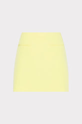 Lizzy Cady Mini Skirt Yellow | Milly Women