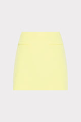 Lizzy Cady Mini Skirt Yellow | Milly Women