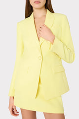 Lizzy Cady Mini Skirt Yellow | Milly Women