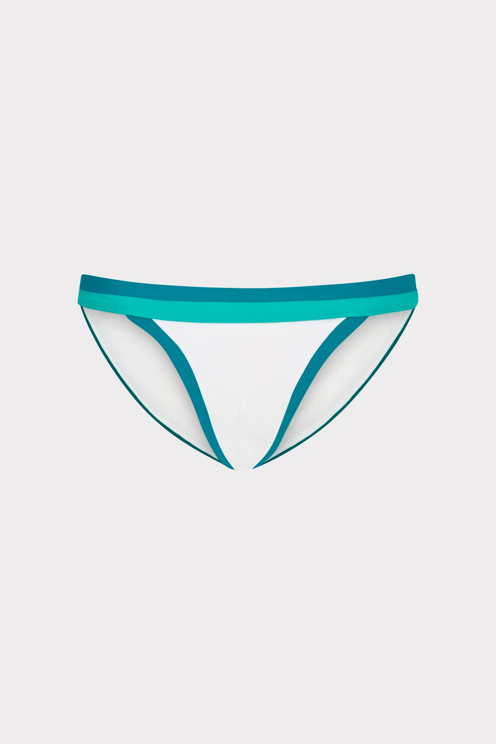 Positano Color Block Bikini Bottom Sea Green Multi | Milly Women