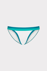 Positano Color Block Bikini Bottom Sea Green Multi | Milly Women