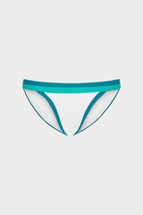 Positano Color Block Bikini Bottom Sea Green Multi | Milly Women