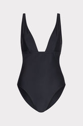 Solid One Piece Black | Milly Women