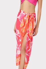 Dream Rose Sarong Magenta Multi | Milly Women