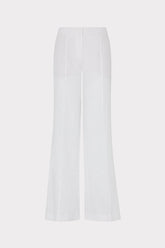 Nash Linen Pants White | Milly Women