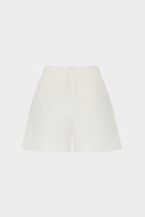 Nova Linen Shorts White | Milly Women