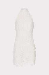 Olivia Rose Trellis Lace Mini Dress White | Milly Women