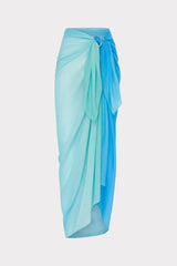Blue Sunset Sarong Blue Multi | Milly Women