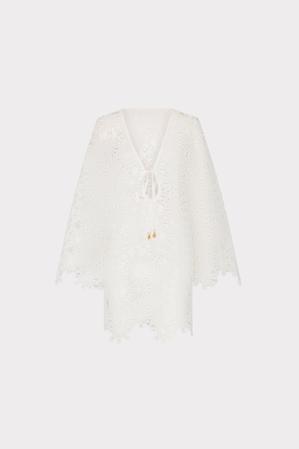 Viara Lace Cover Up White | Milly Women
