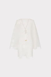 Viara Lace Cover Up White | Milly Women