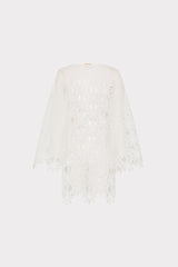 Viara Lace Cover Up White | Milly Women