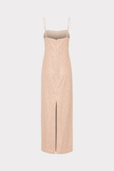Anastasia Sequins Gown Rose Gold | Milly Women