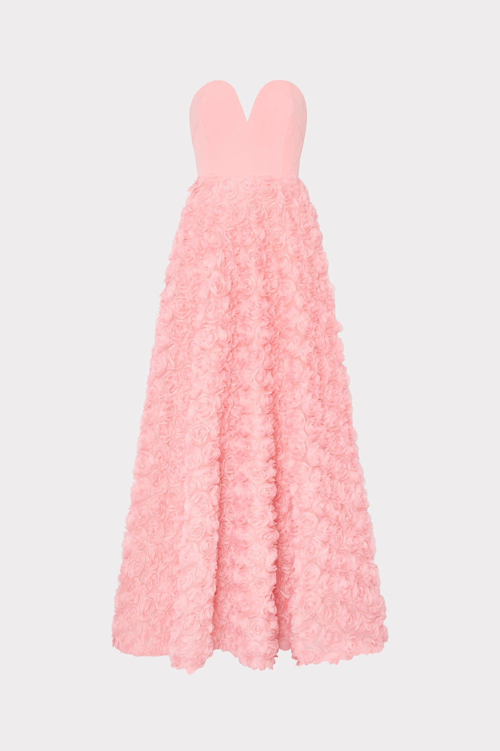 Bell Mesh Rose Gown Pink | Milly Women