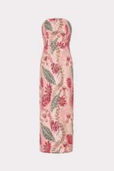 Esmeralda Sequins Strapless Dress Multi | Milly Women