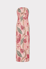 Esmeralda Sequins Strapless Dress Multi | Milly Women