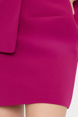 Lizzy Cady Mini Skirt Plum | Milly Women