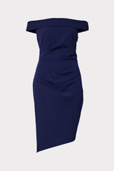 Ally Cocktail Dress Navy | Milly Women