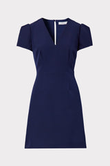 Cady Atalie Dress Navy | Milly Women