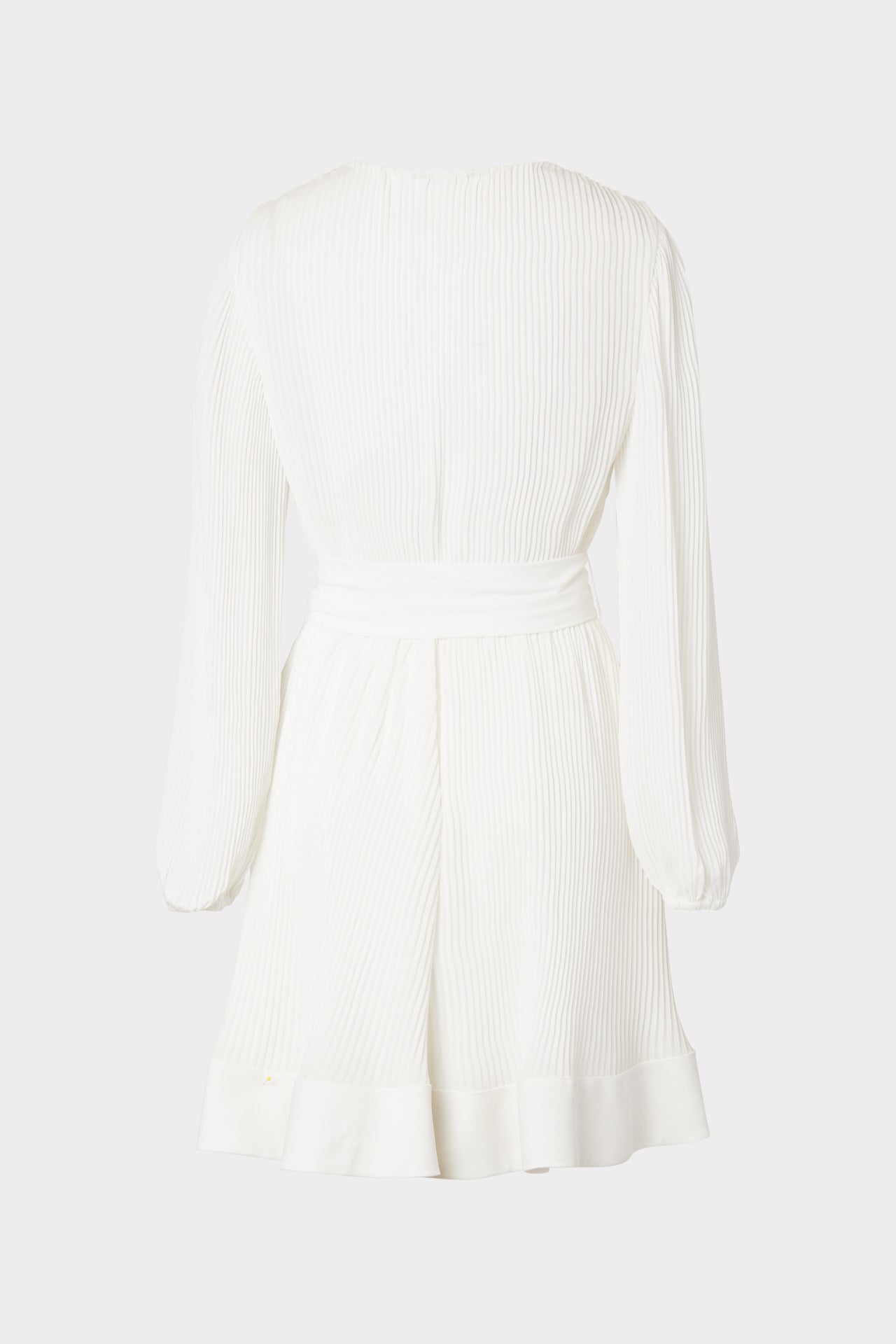 Liv Pleated Dress White | Milly Women