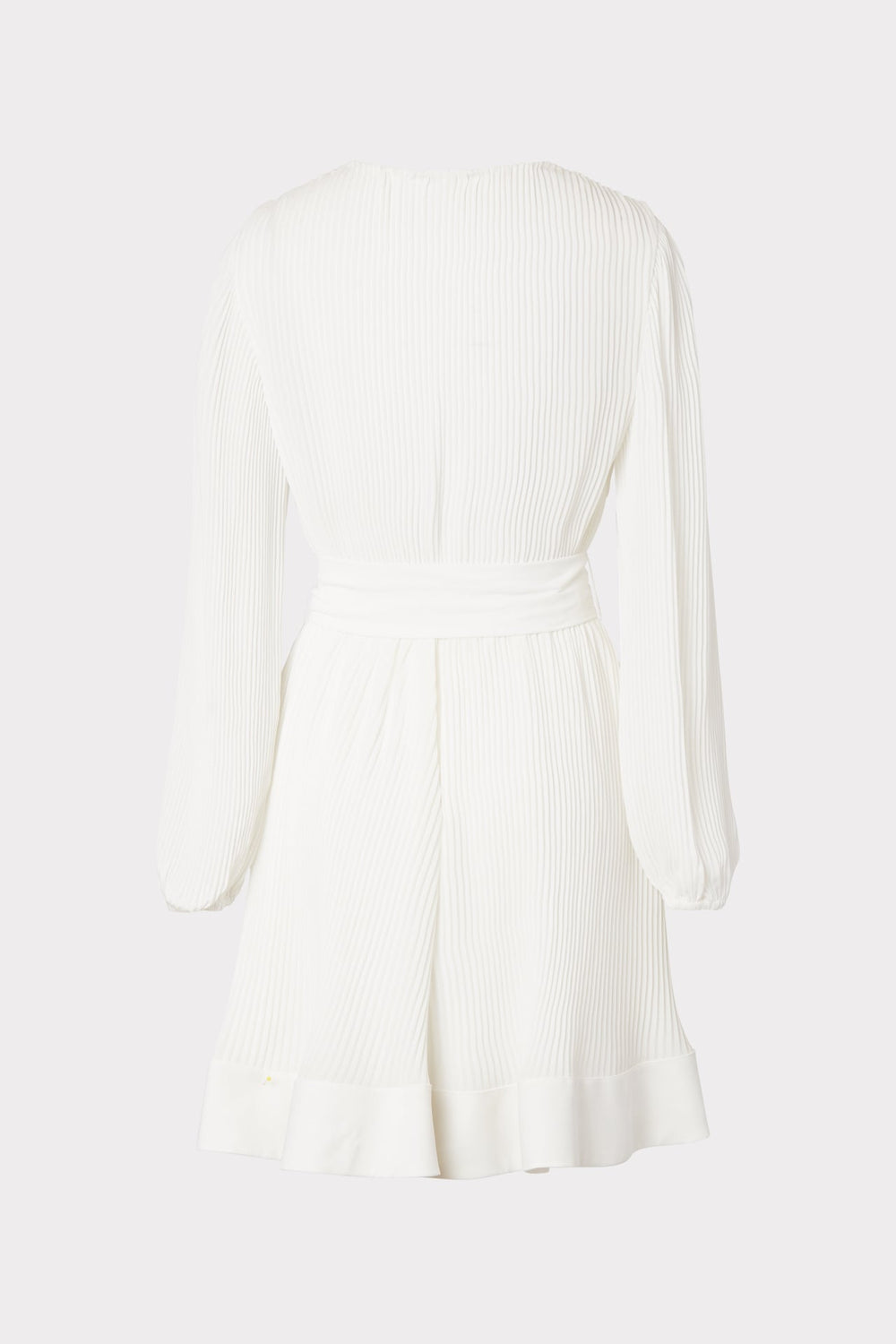 Liv Pleated Dress White | Milly Women