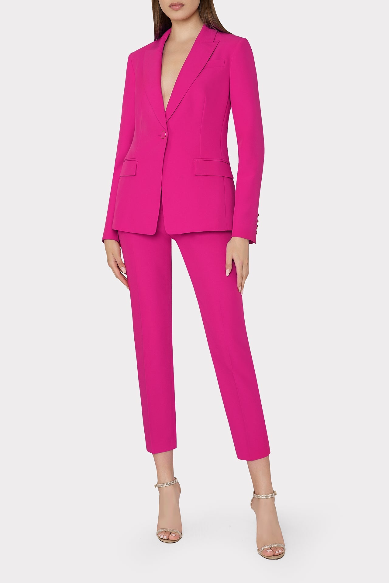 Avery Cady Blazer Fuchsia | Milly Women