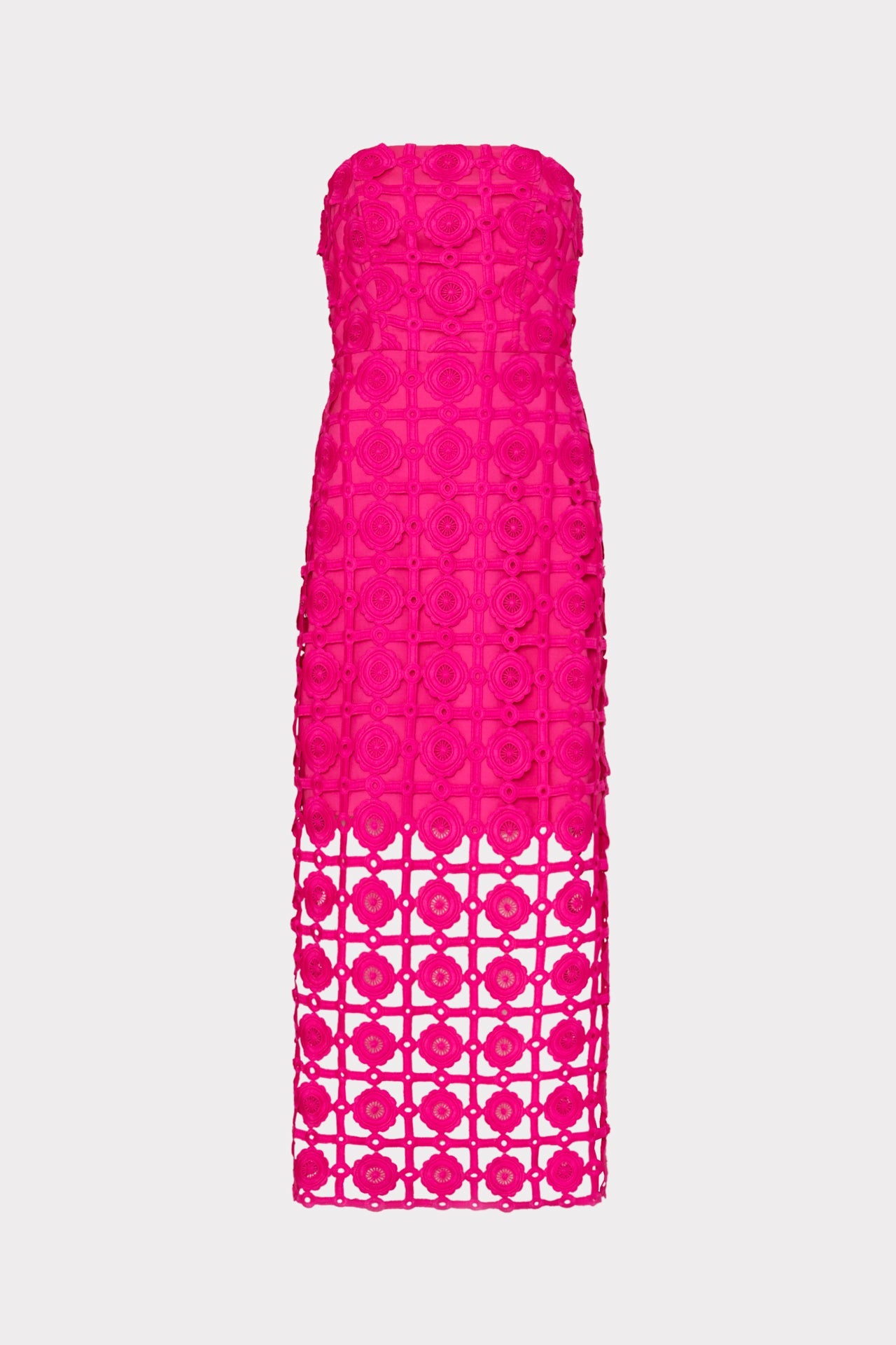 Kait Tile Lace Dress Milly Pink | Milly Women