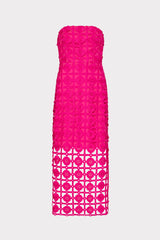 Kait Tile Lace Dress Milly Pink | Milly Women