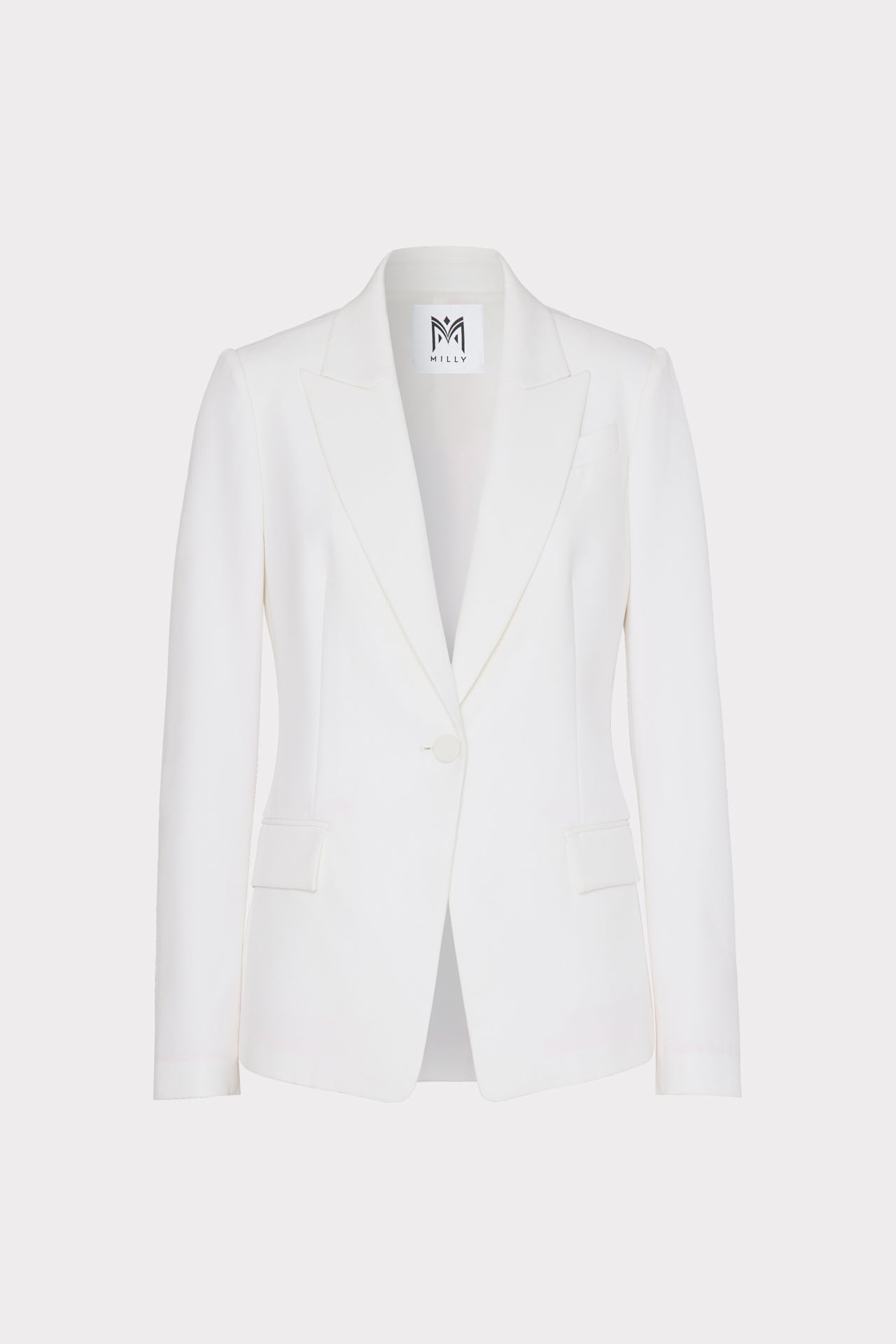 Avery Cady Blazer Ecru | Milly Women