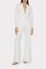 Avery Cady Blazer Ecru | Milly Women
