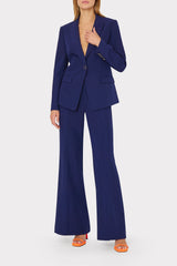 Avery Cady Blazer Navy | Milly Women