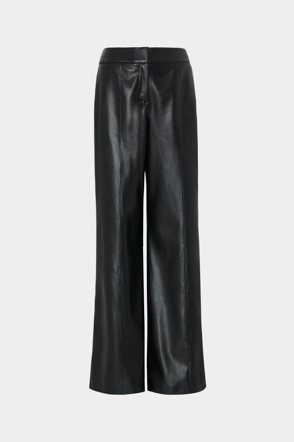 Nash Vegan Leather Pants Black | Milly Women
